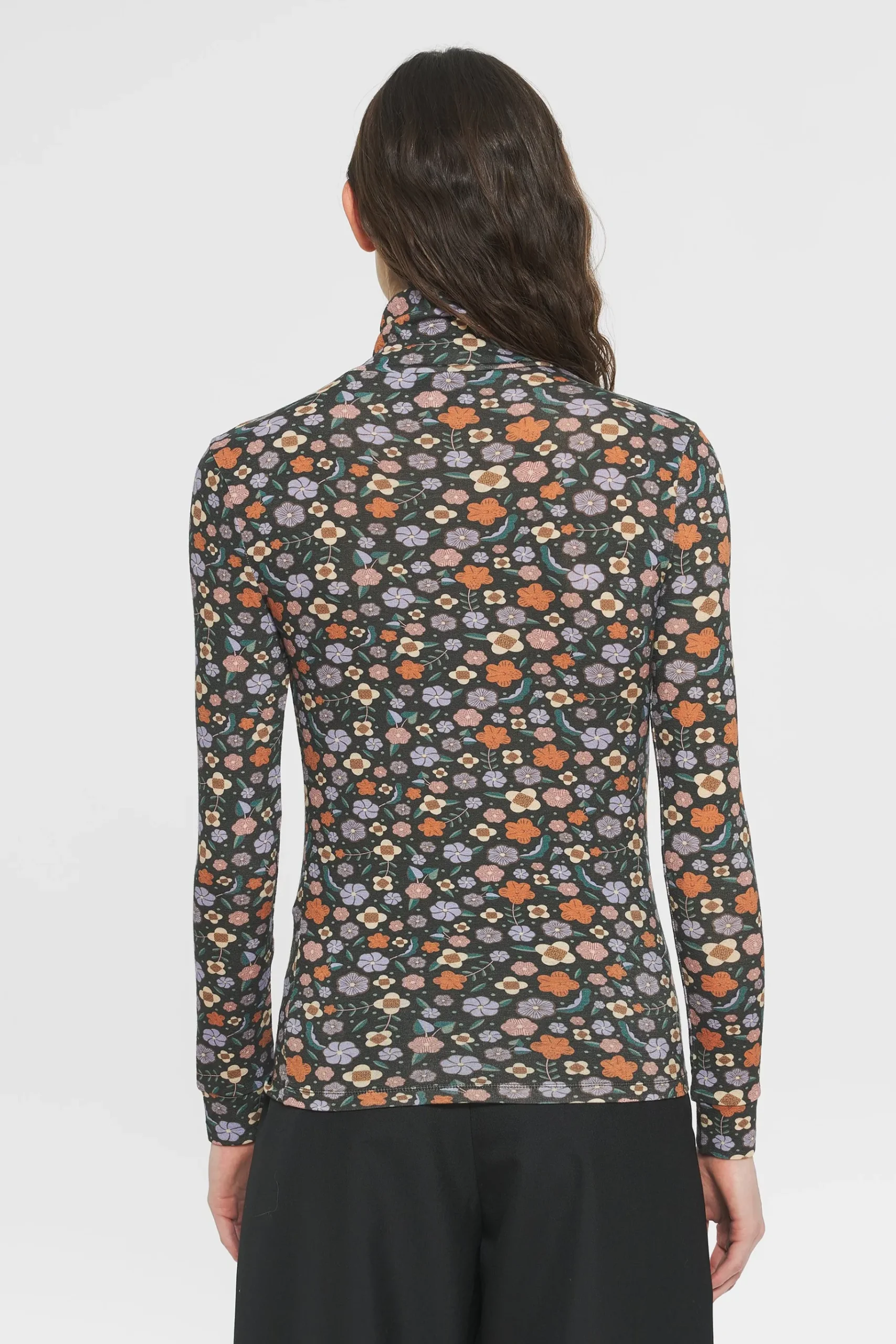 ANTIK BATIK Aria printed turtleneck Best Sale