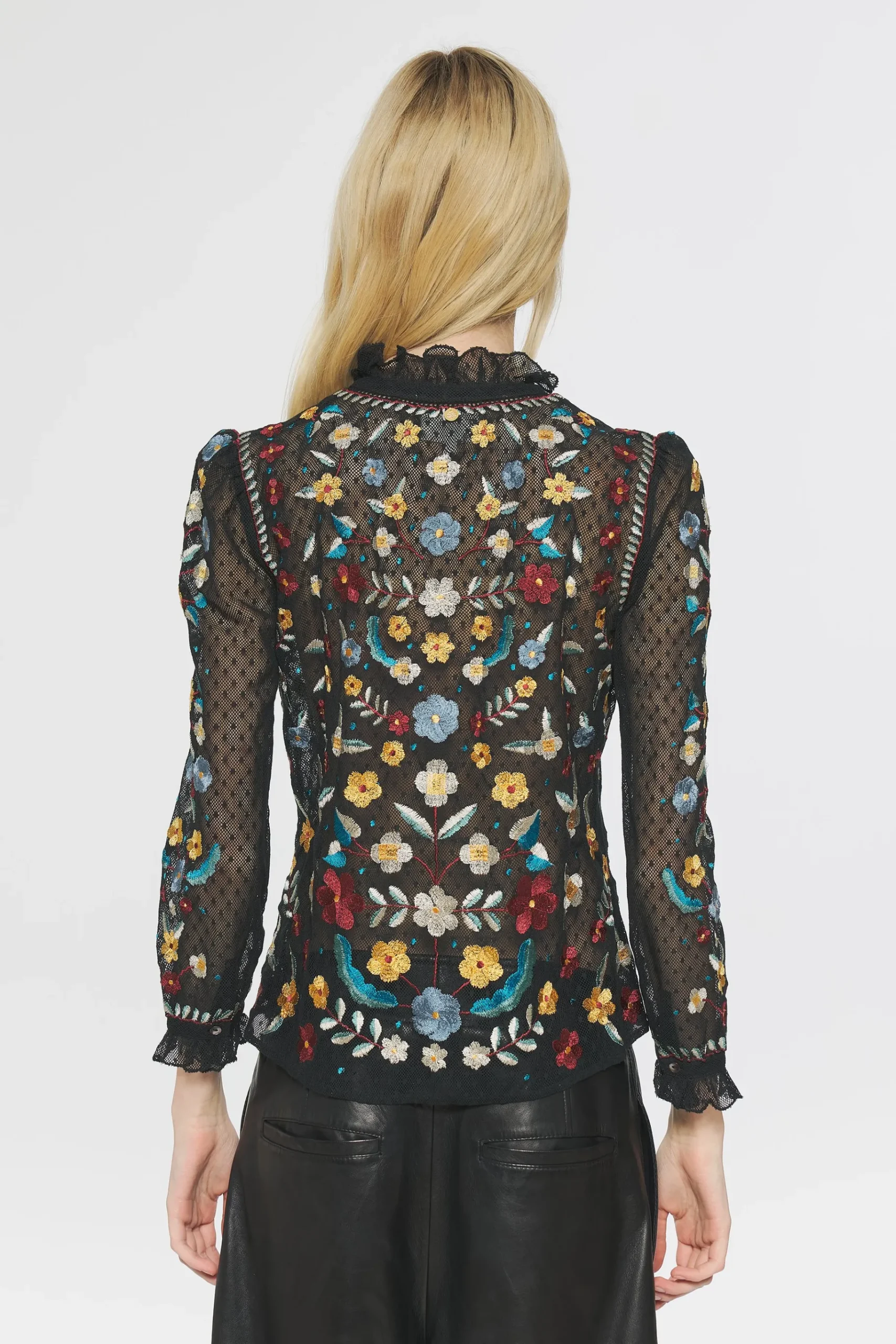 ANTIK BATIK Ariani Embroidered blouse Discount