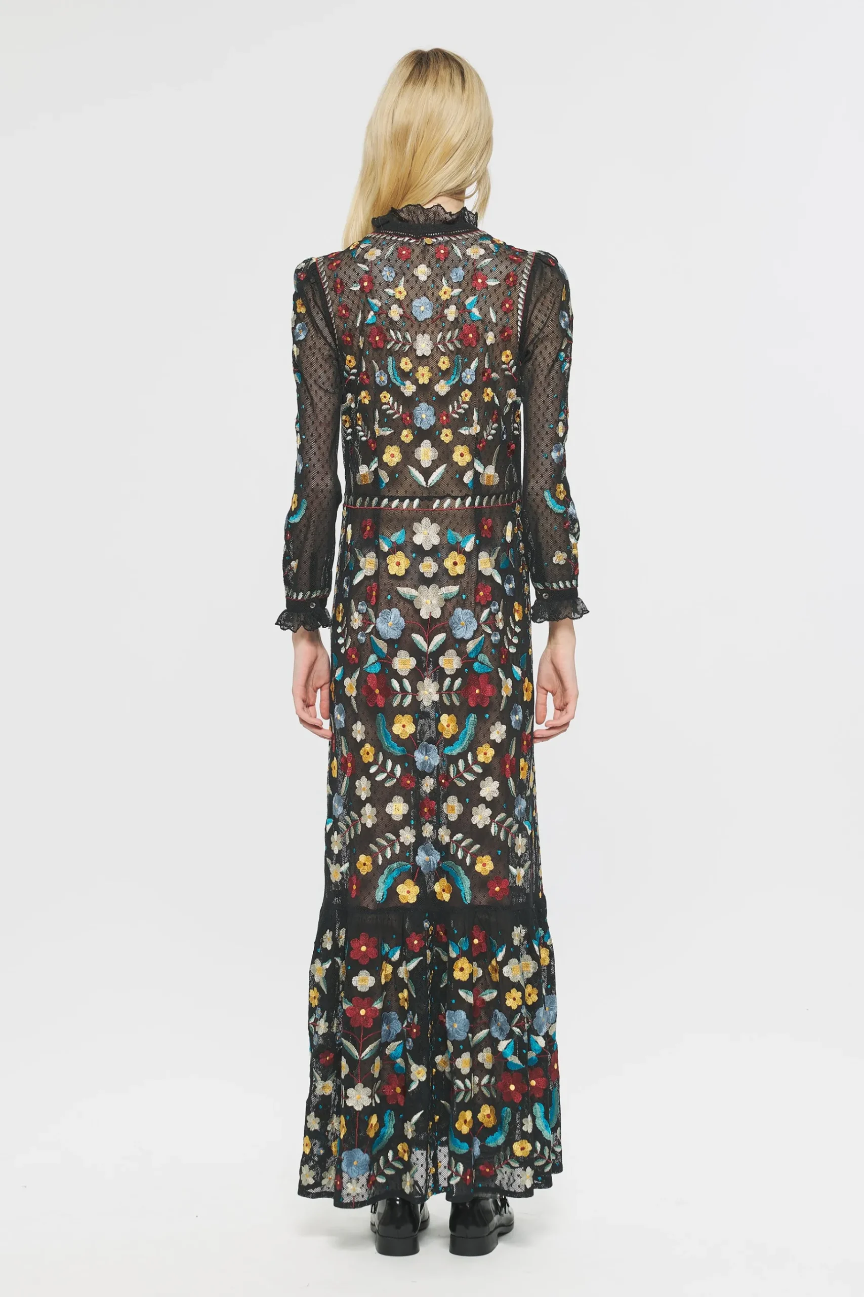 ANTIK BATIK Ariani Embroidered maxi dress Outlet