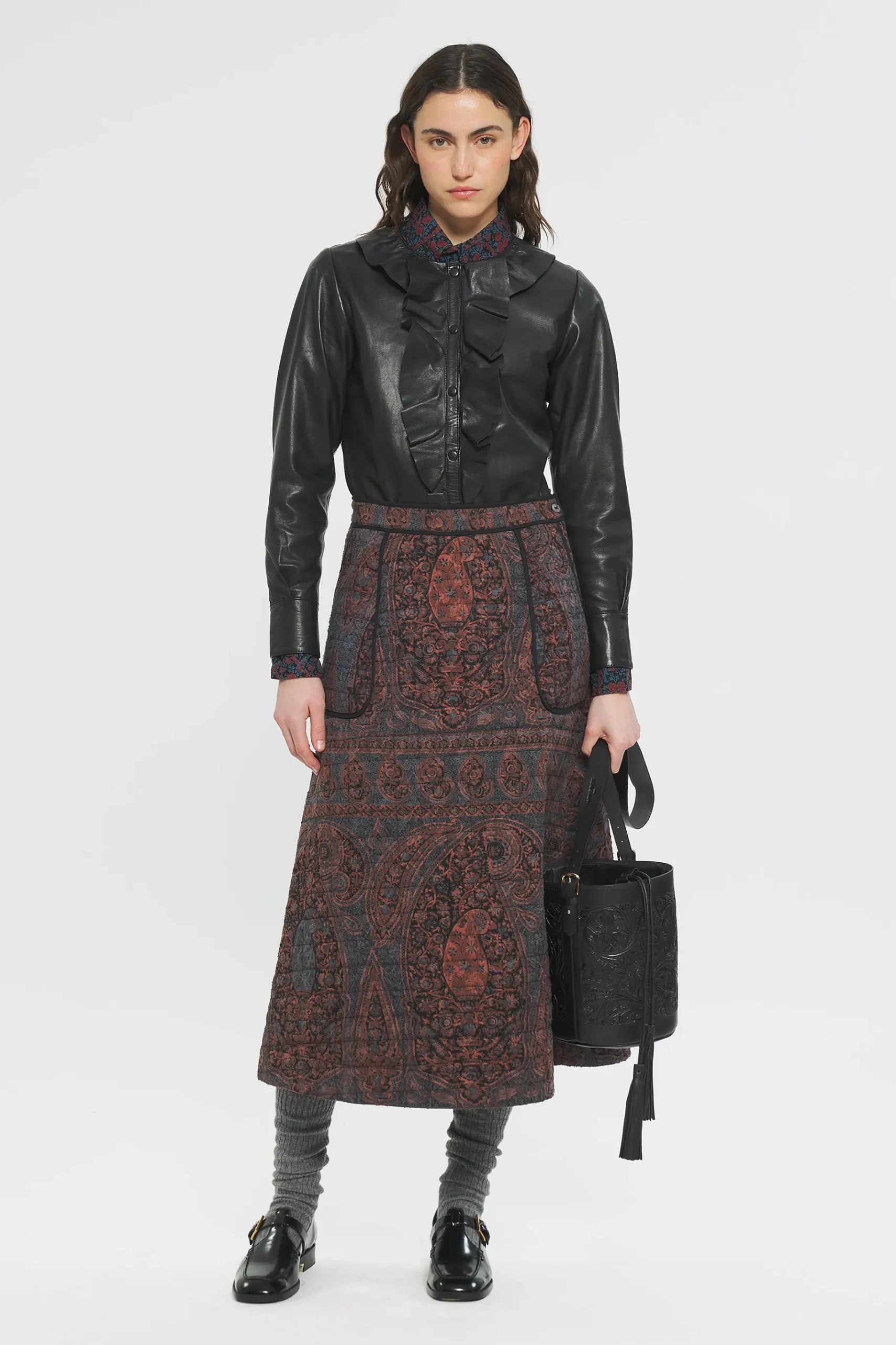 ANTIK BATIK Bucket bag Saigon Black Sale
