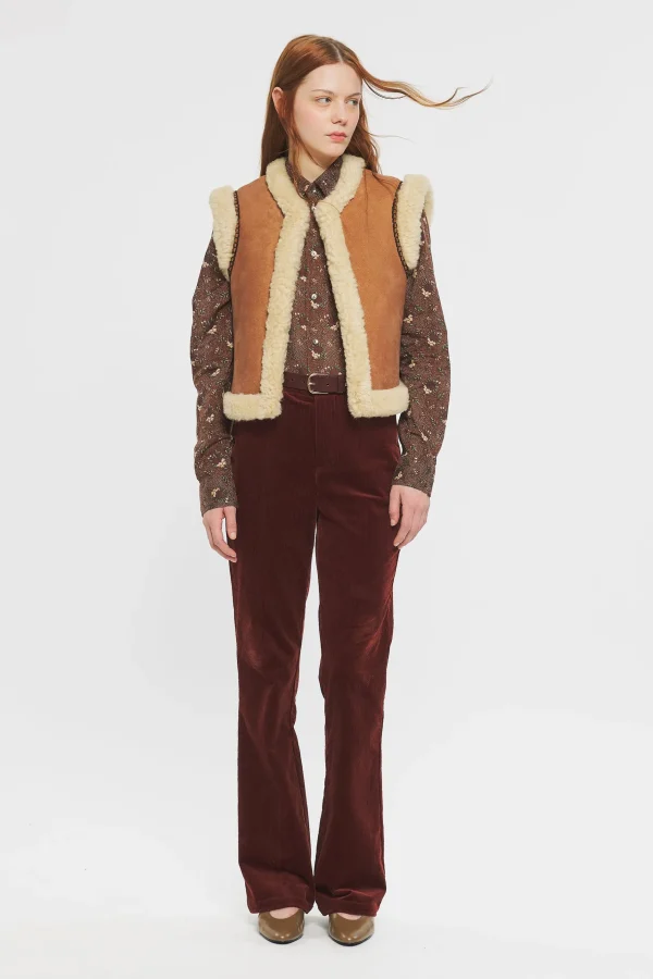 ANTIK BATIK Demis Gilet Cream Flash Sale