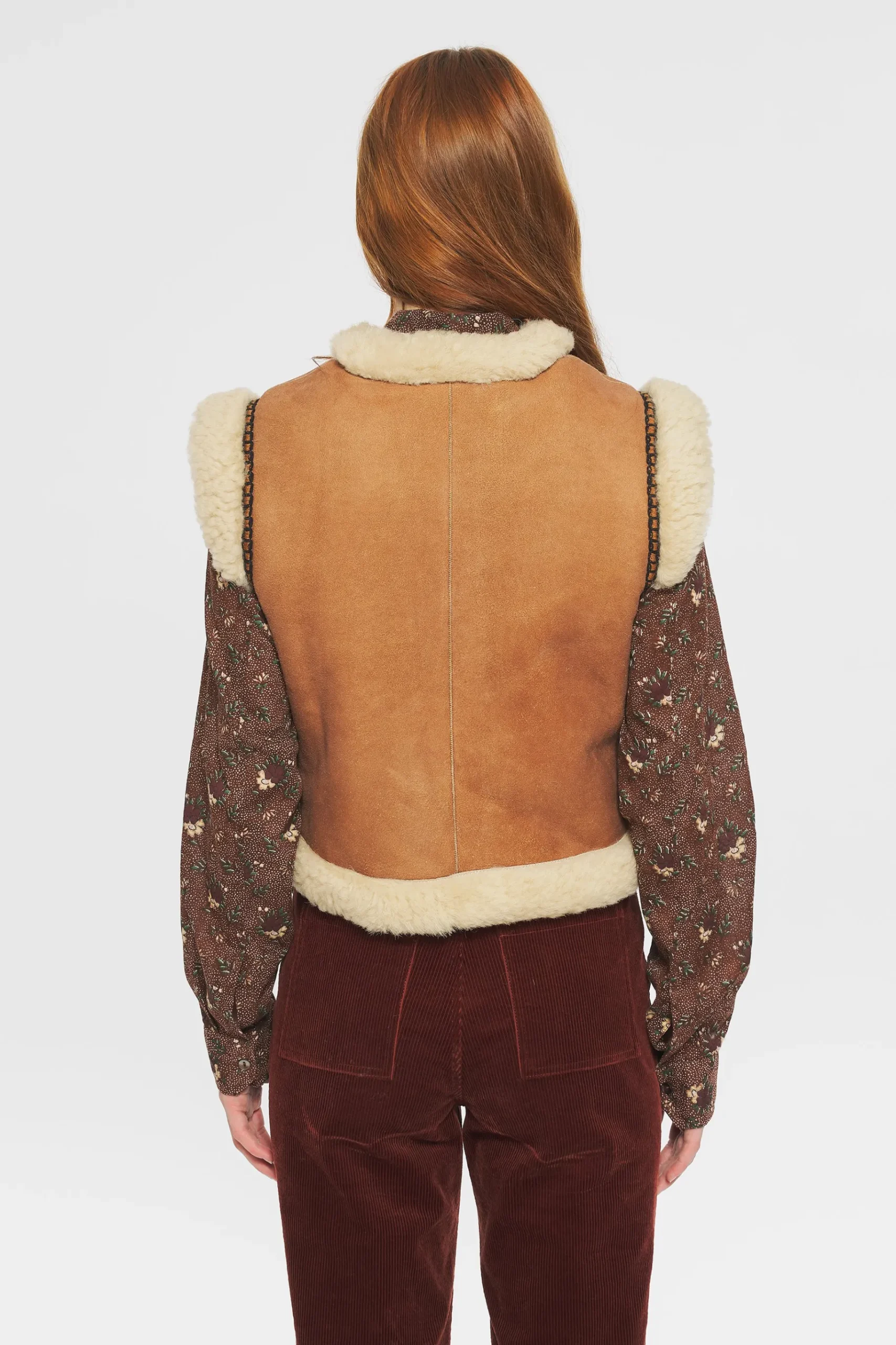 ANTIK BATIK Demis Gilet Cream Flash Sale