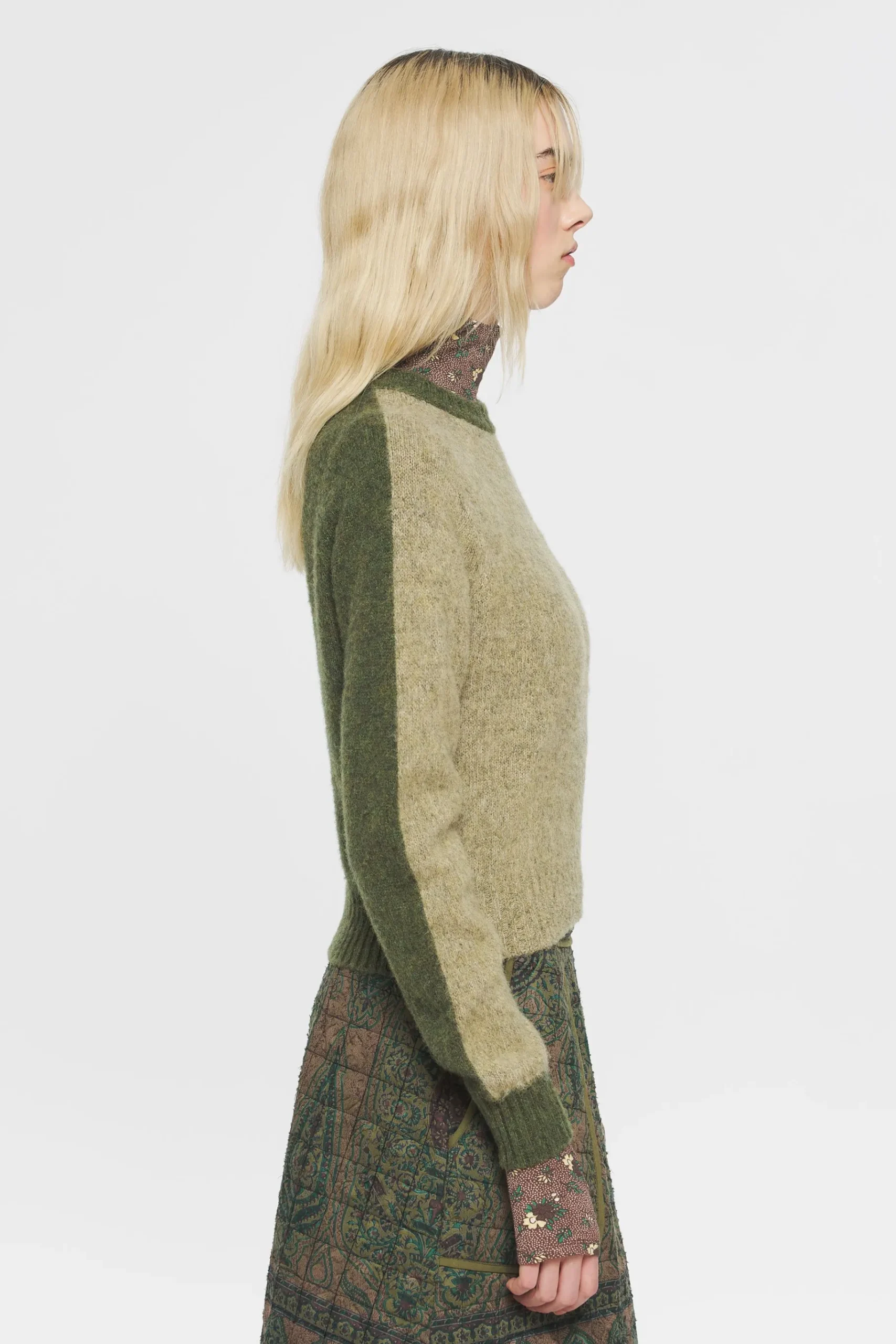 ANTIK BATIK Fergus Shetland jumper Green Online