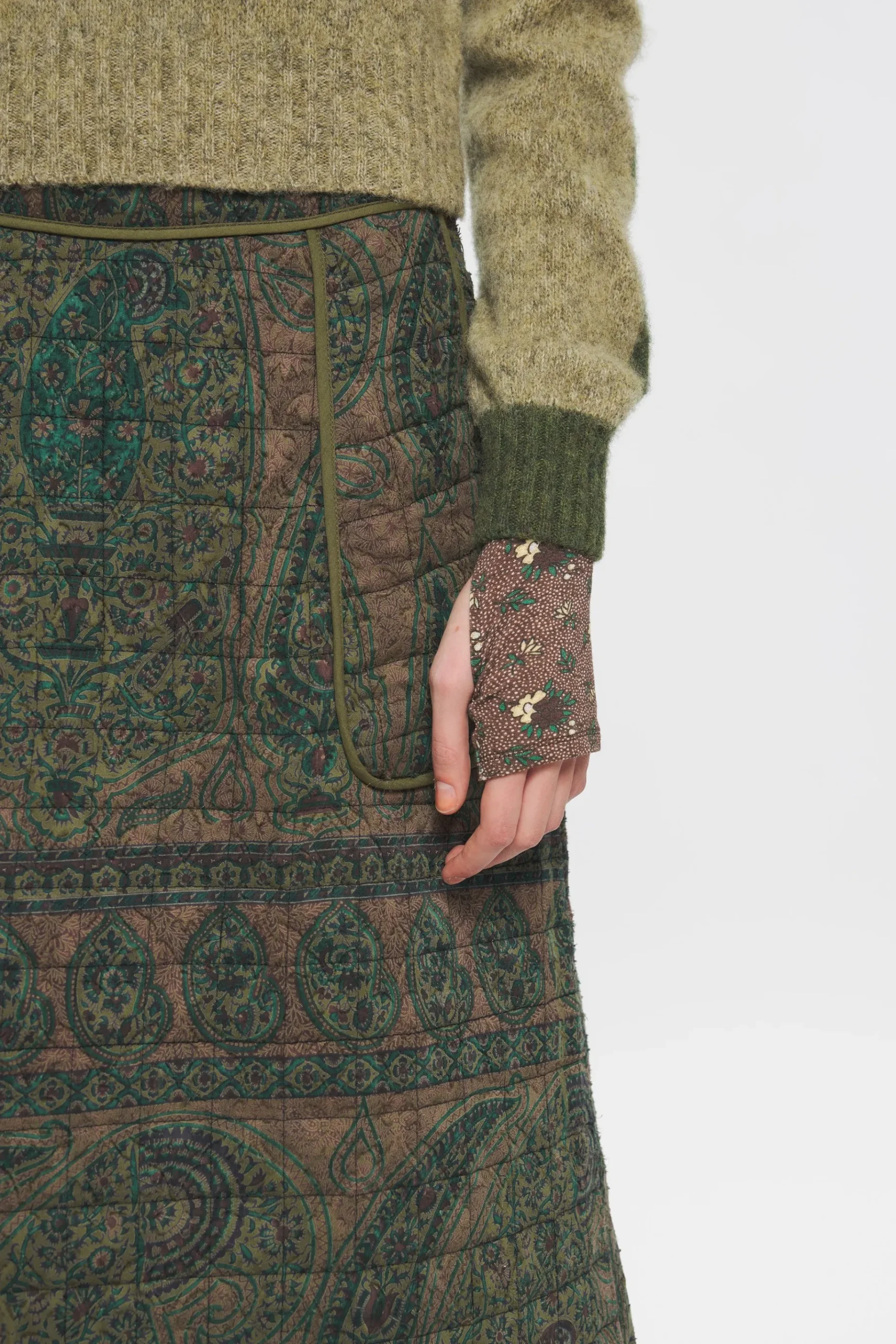 ANTIK BATIK Fergus Shetland jumper Green Online