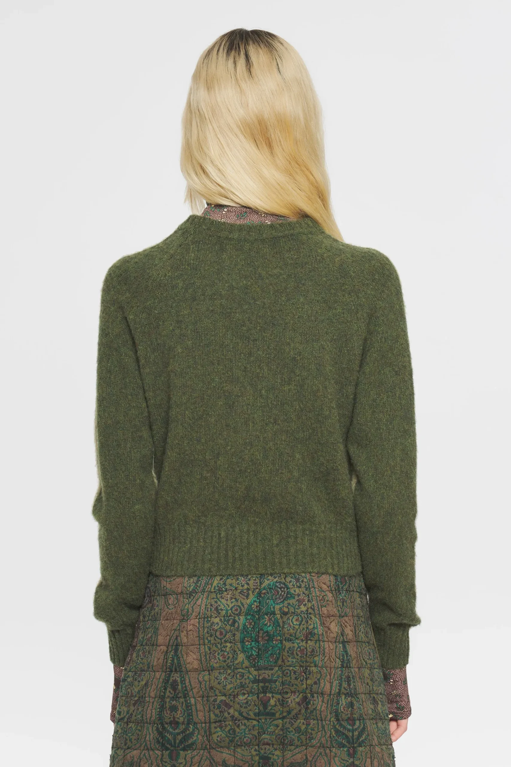 ANTIK BATIK Fergus Shetland jumper Green Online