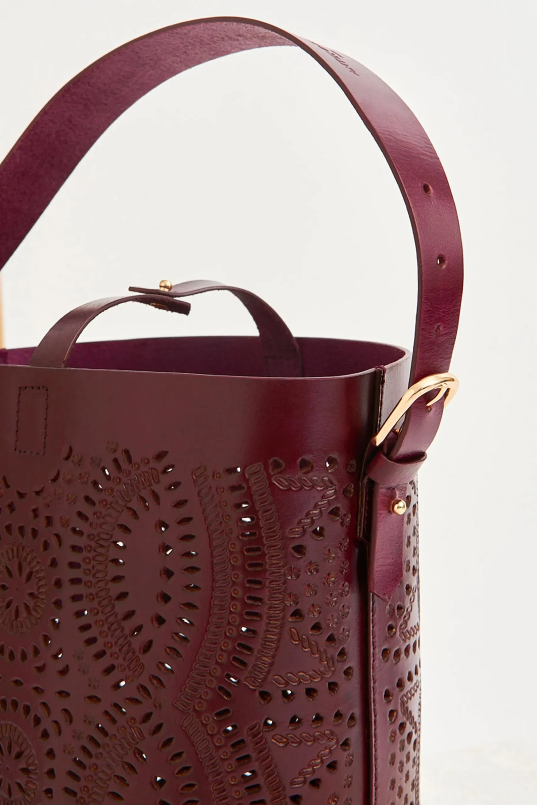 ANTIK BATIK Galy leather bag Red Discount