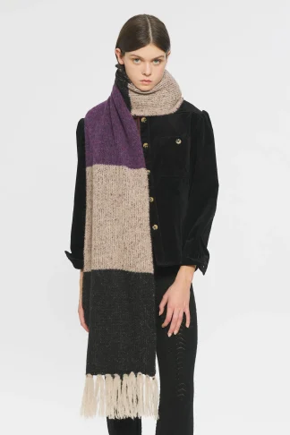 ANTIK BATIK Gina Scarf Black Shop