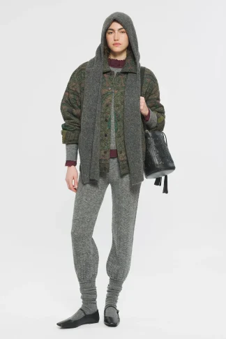 ANTIK BATIK Michelle Hooded scarf Grey Online