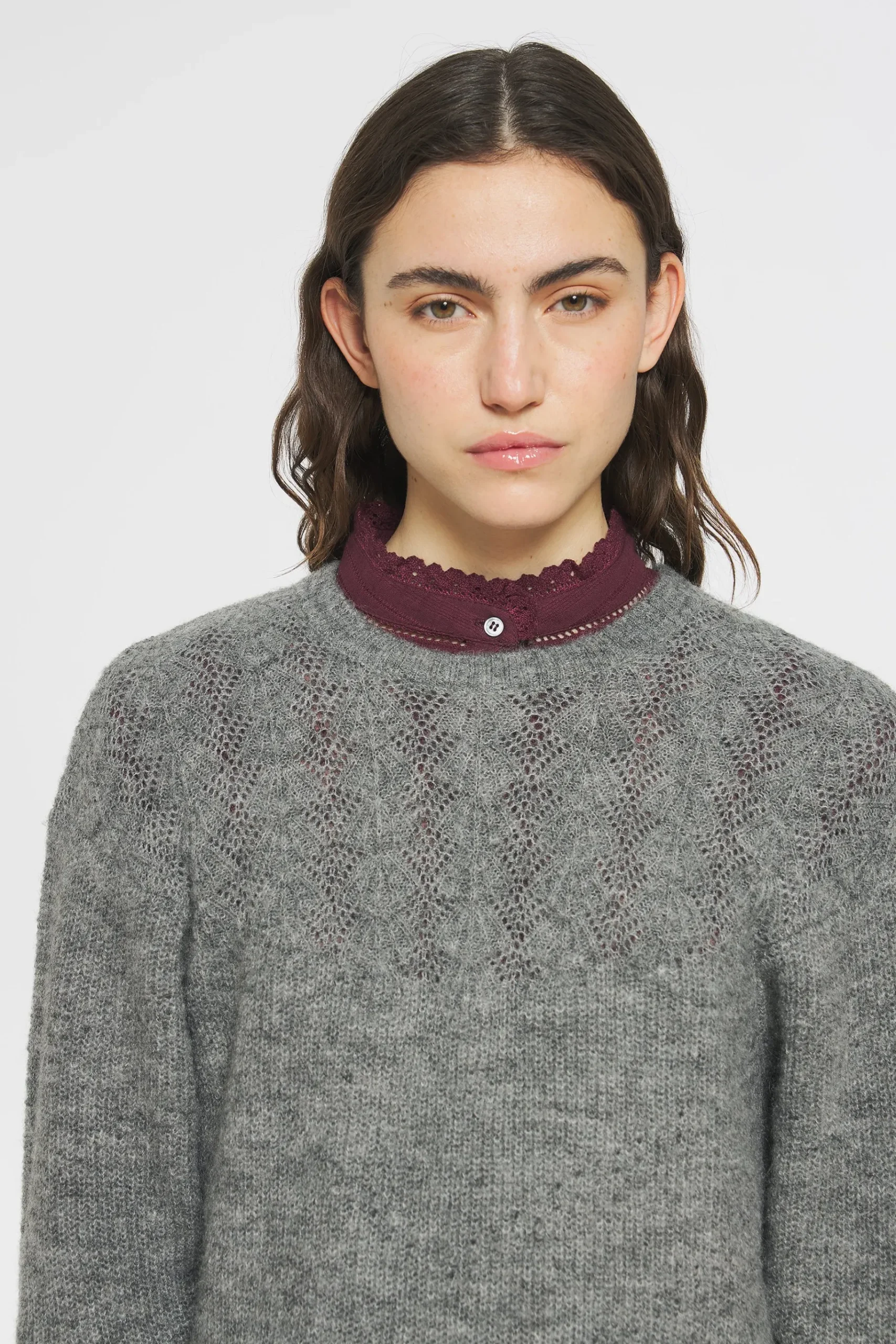 ANTIK BATIK Nina Jumper Grey Online
