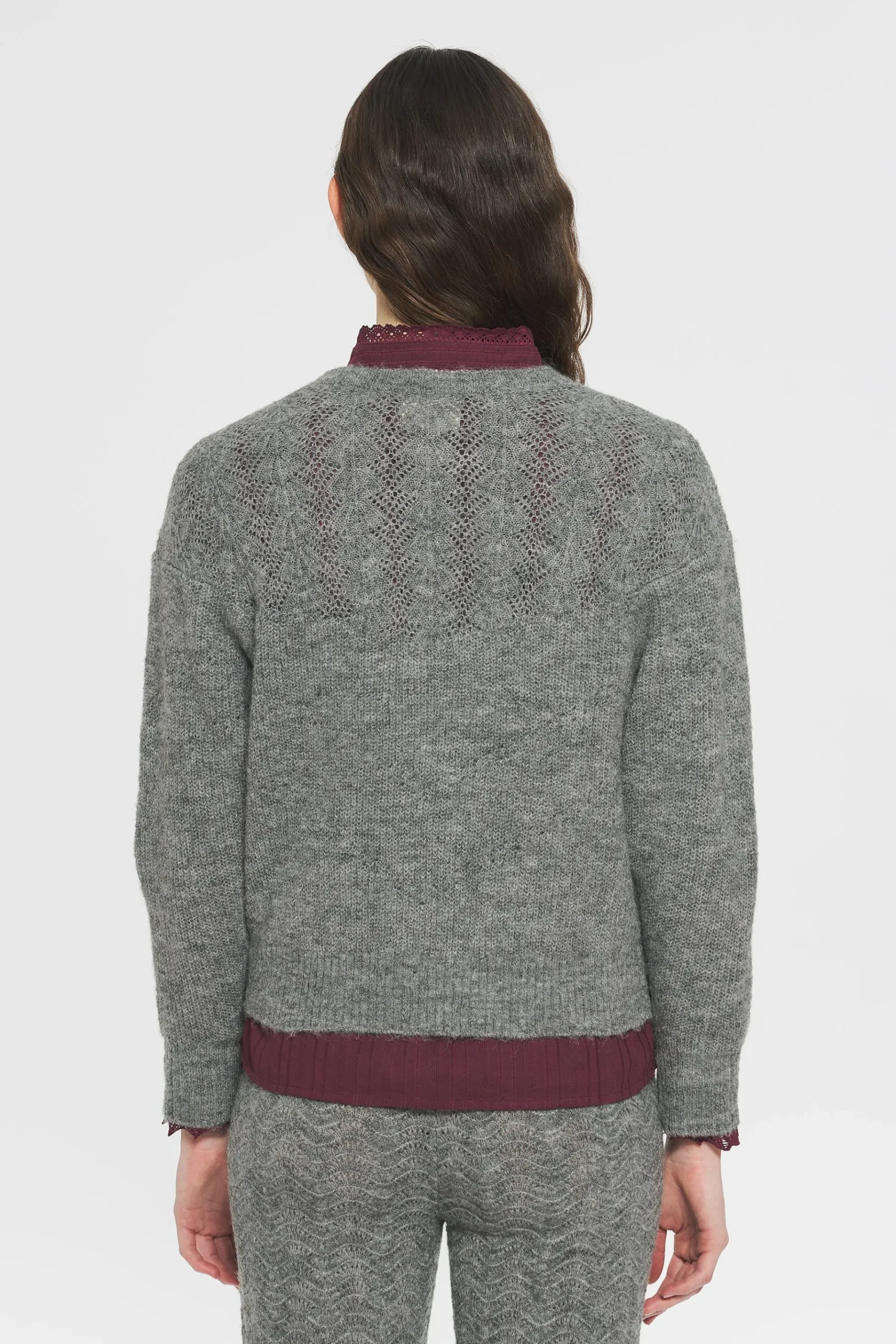 ANTIK BATIK Nina Jumper Grey Online