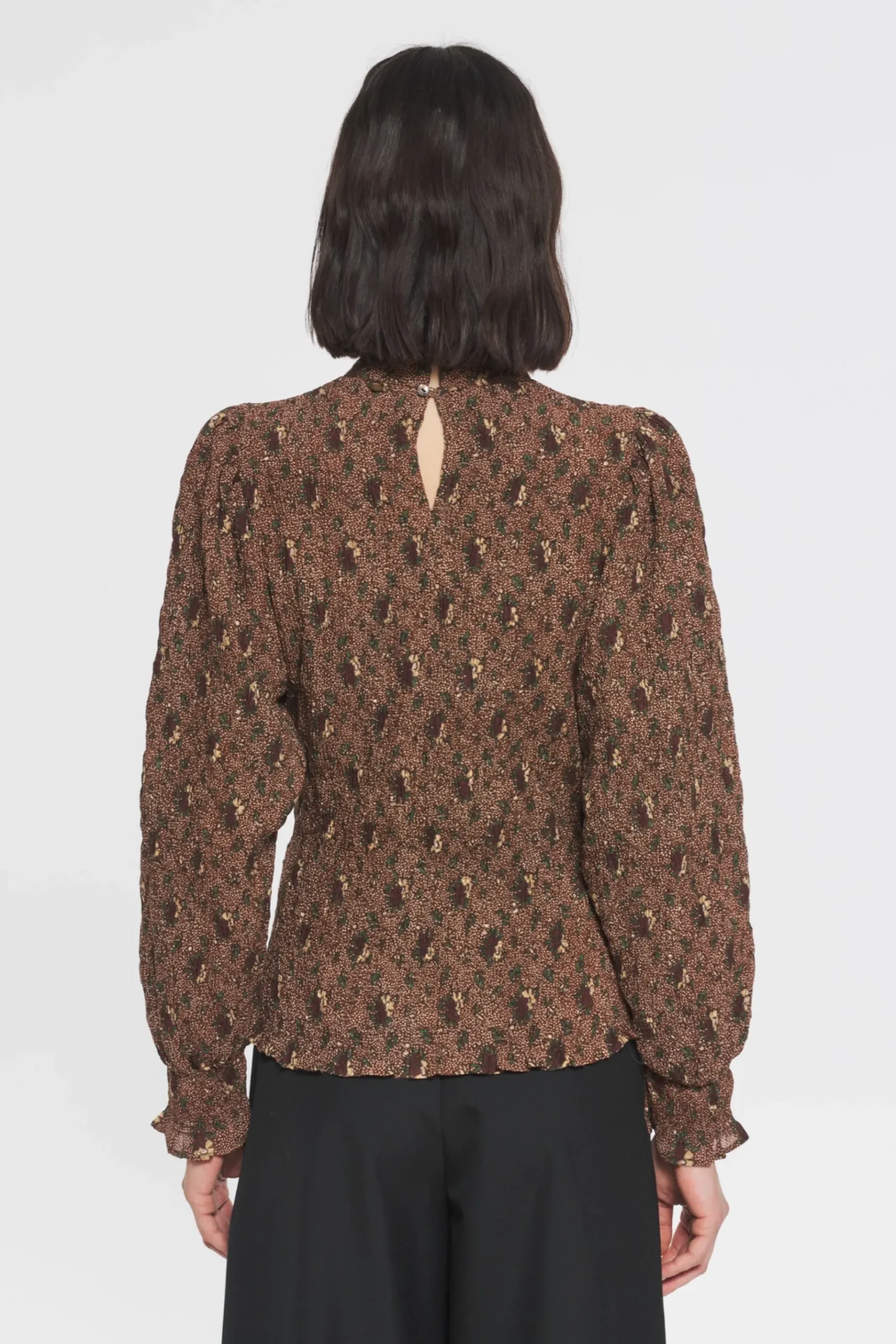 ANTIK BATIK Paddy Smocked blouse New