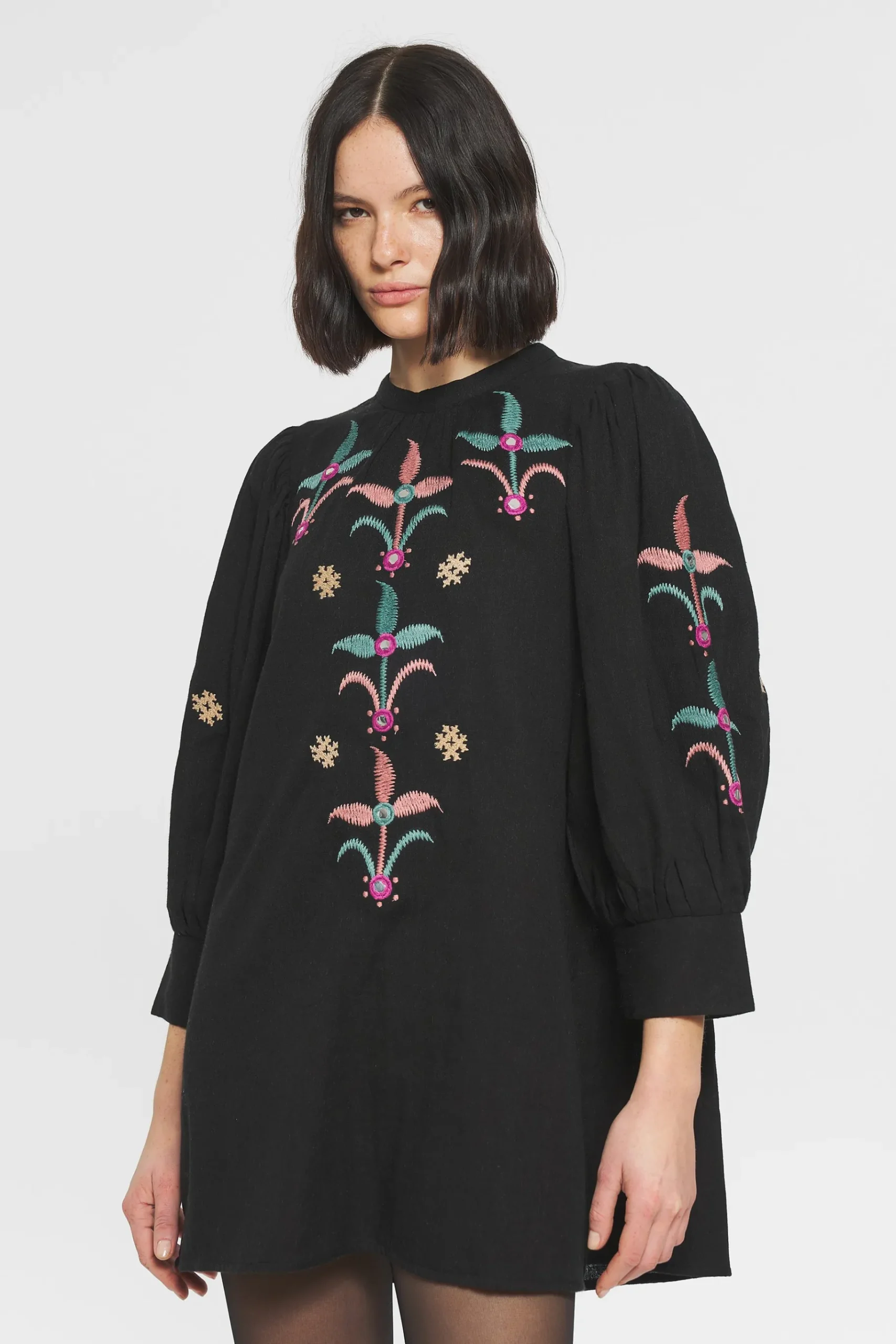 ANTIK BATIK Rafi Embroidered mini dress Cheap