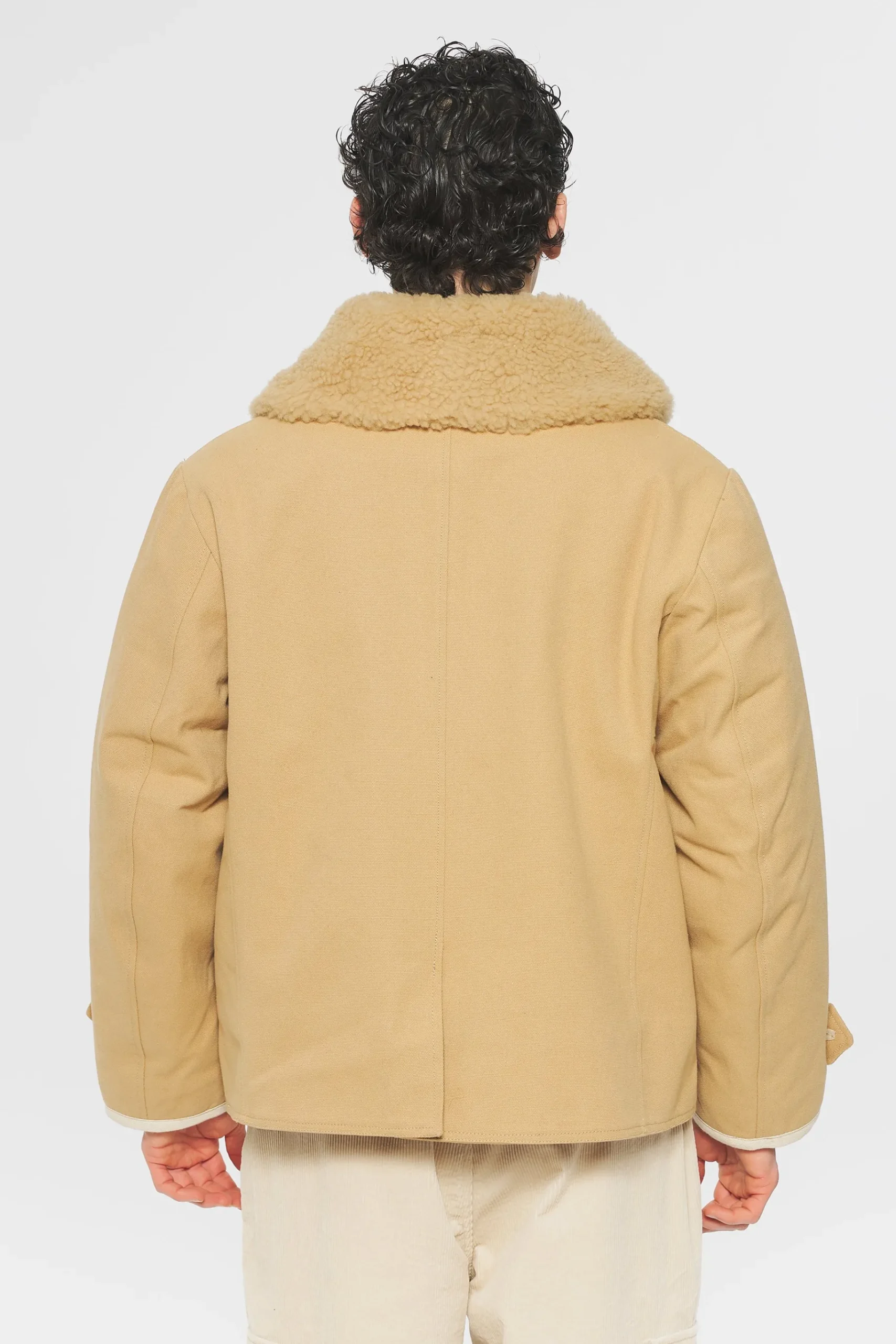 ANTIK BATIK Ragar Coat Cream New