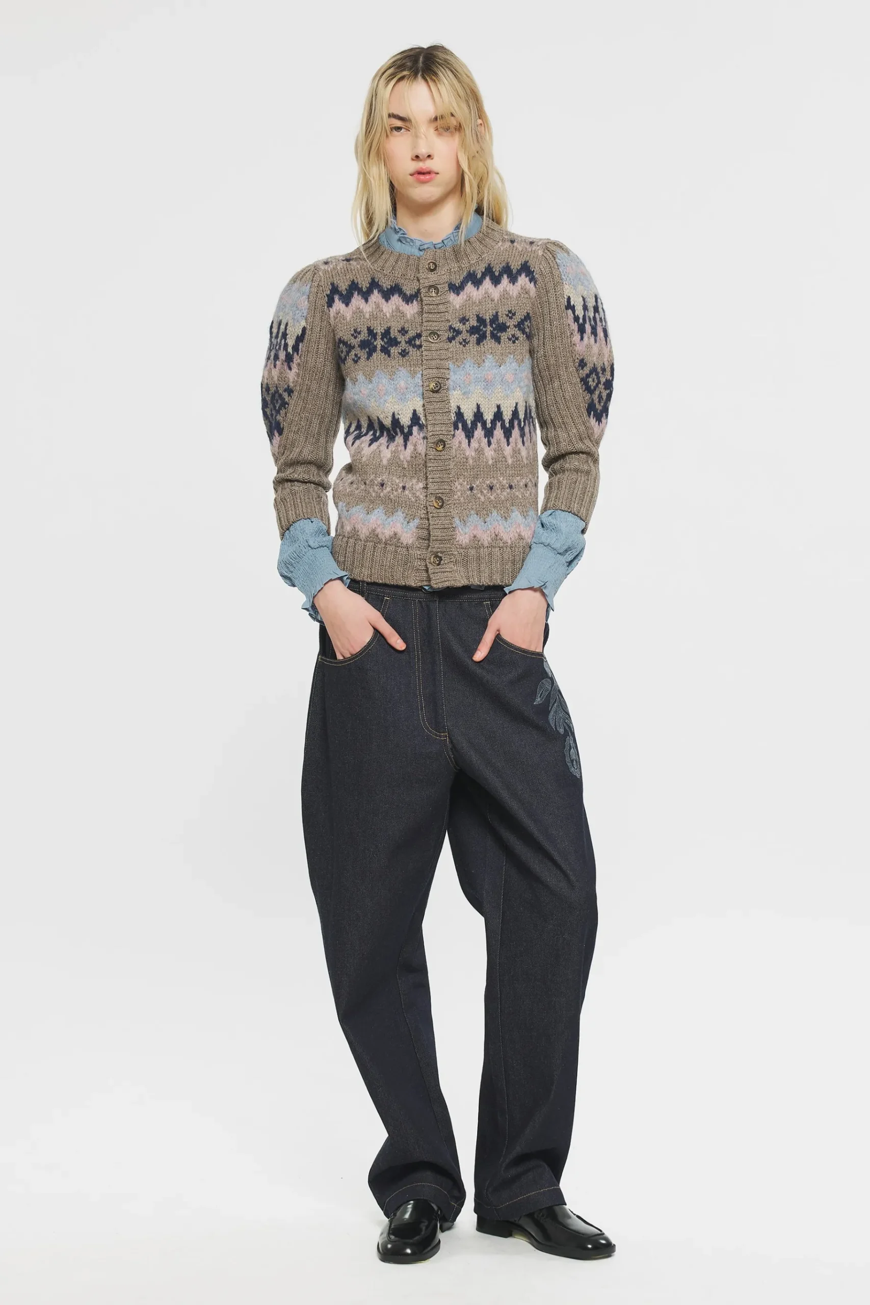 ANTIK BATIK Rolla Cardigan Grey Hot
