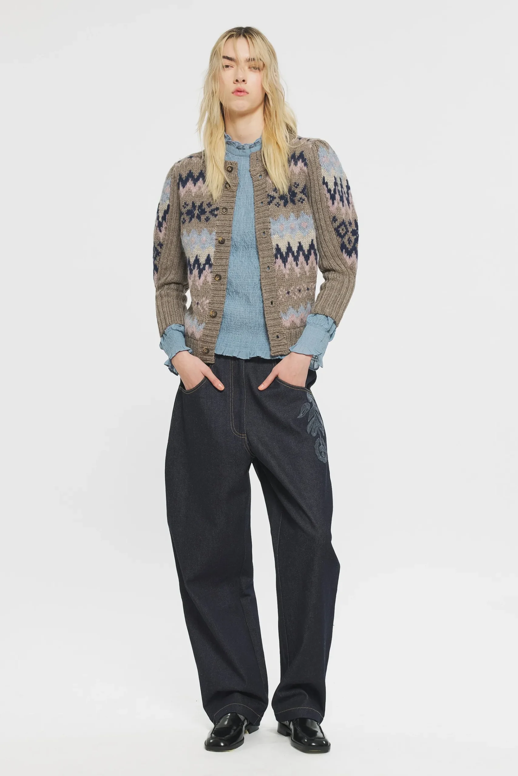 ANTIK BATIK Rolla Cardigan Grey Hot