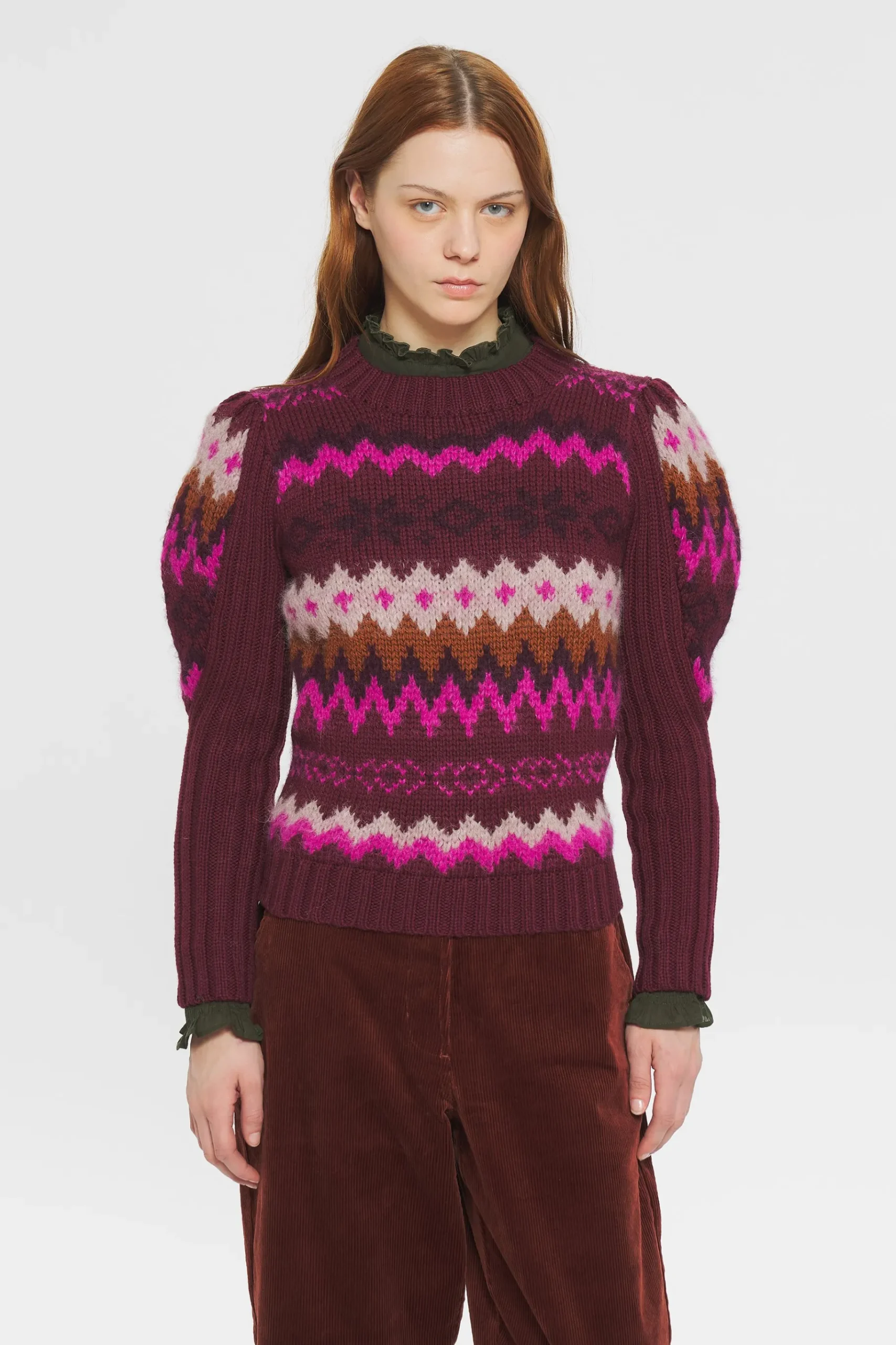 ANTIK BATIK Rolla Jumper Red Fashion