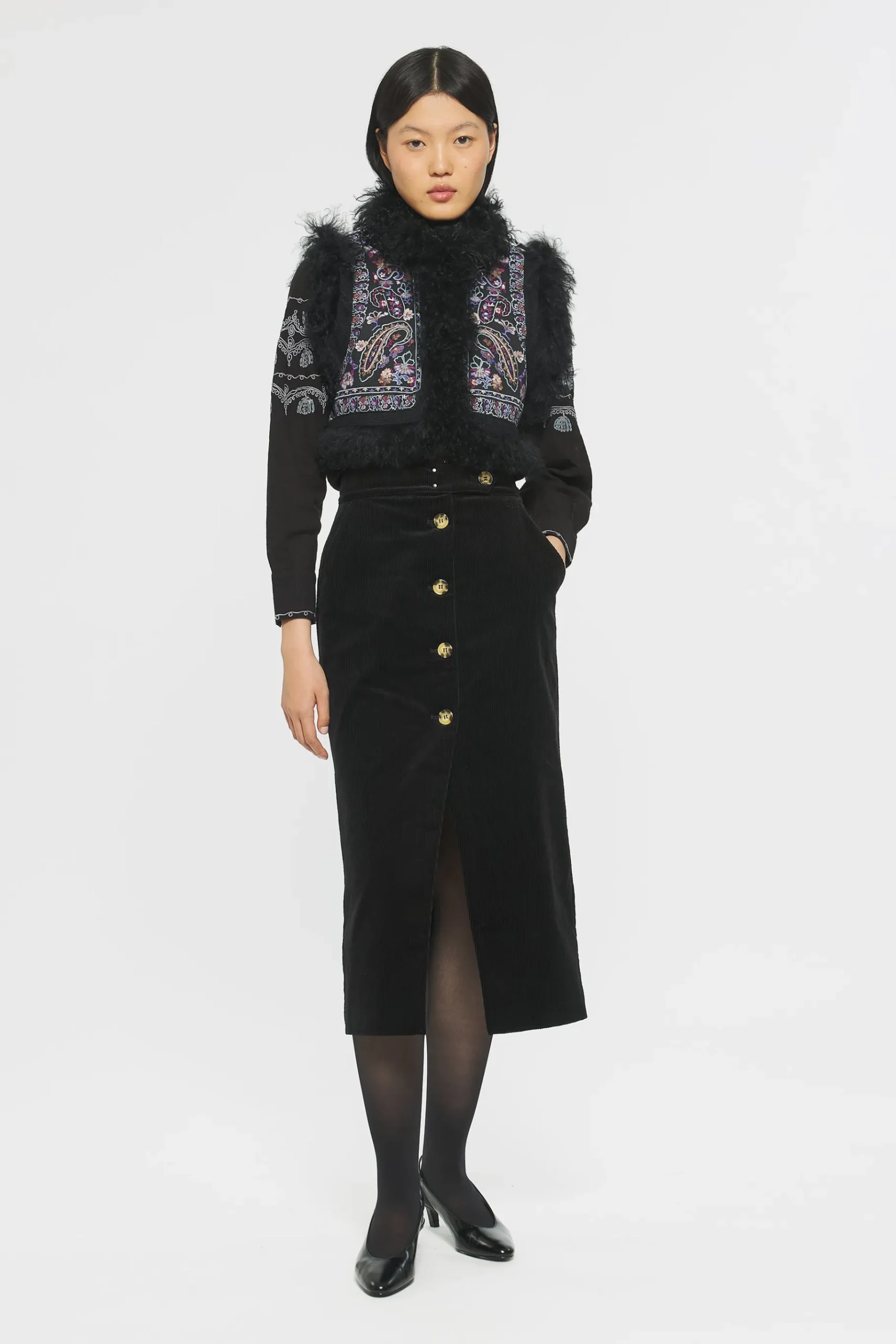 ANTIK BATIK Roza Embroidered bolero Cheap