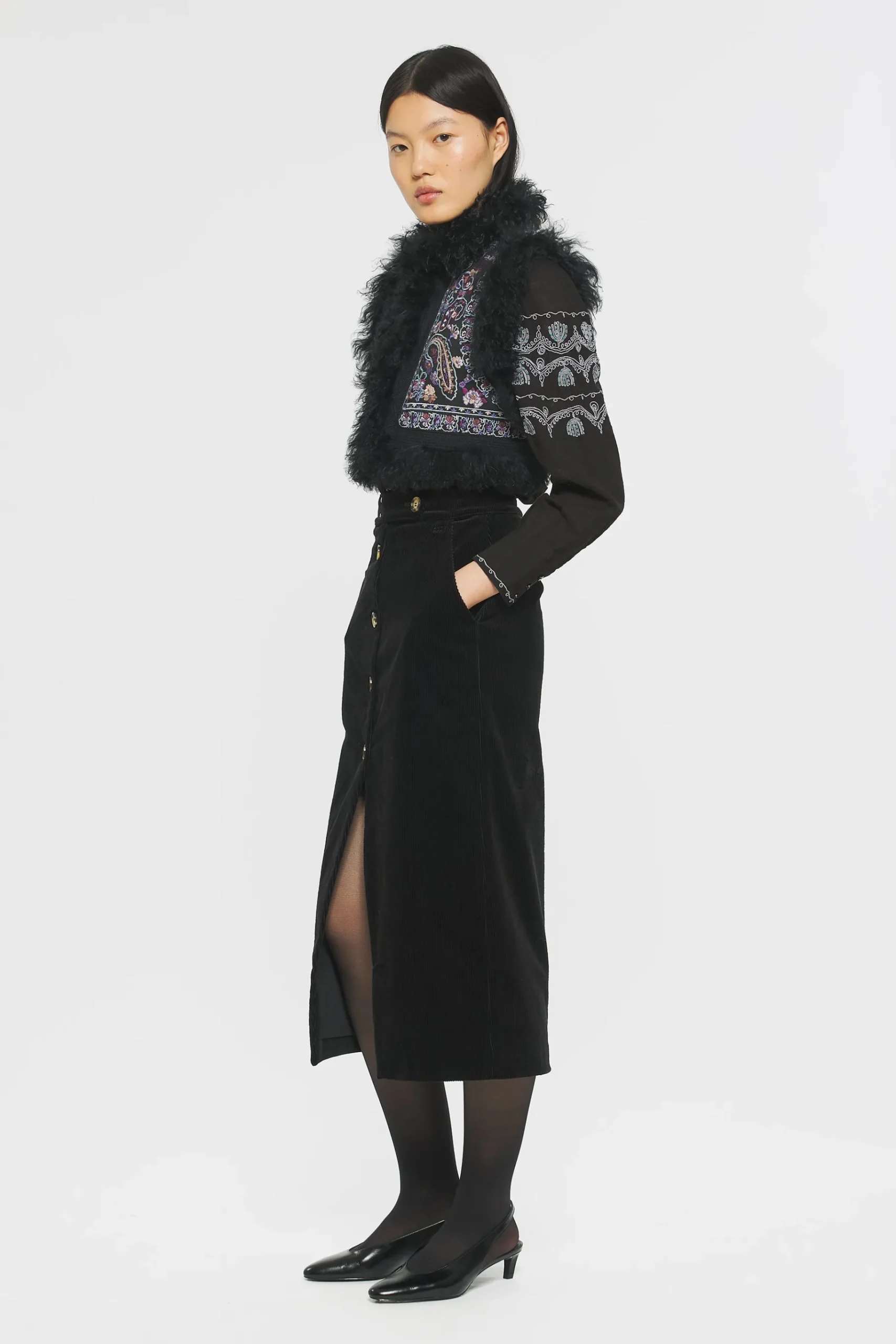 ANTIK BATIK Roza Embroidered bolero Cheap
