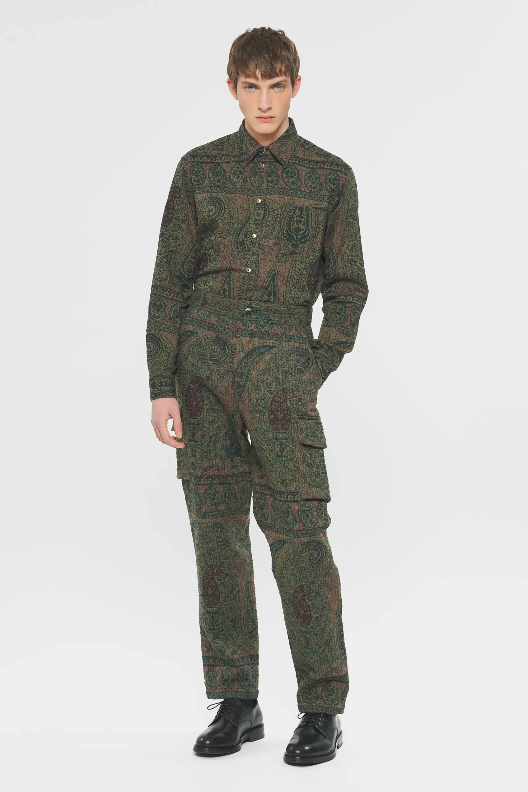 ANTIK BATIK Shirt Tajaro Green Cheap