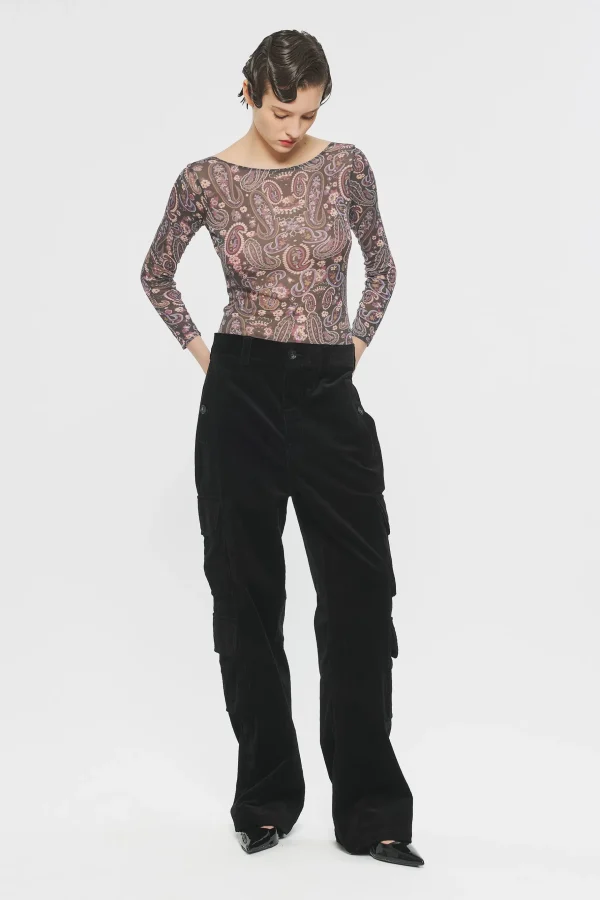 ANTIK BATIK Tadic Print bodysuit New