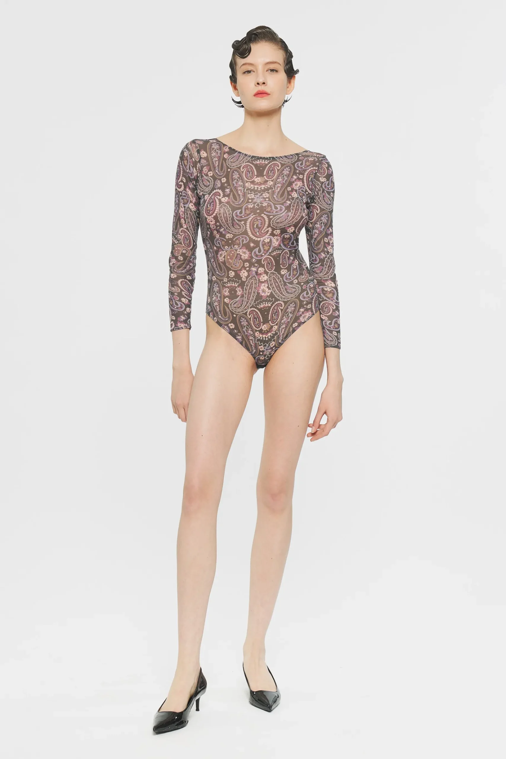 ANTIK BATIK Tadic Print bodysuit New