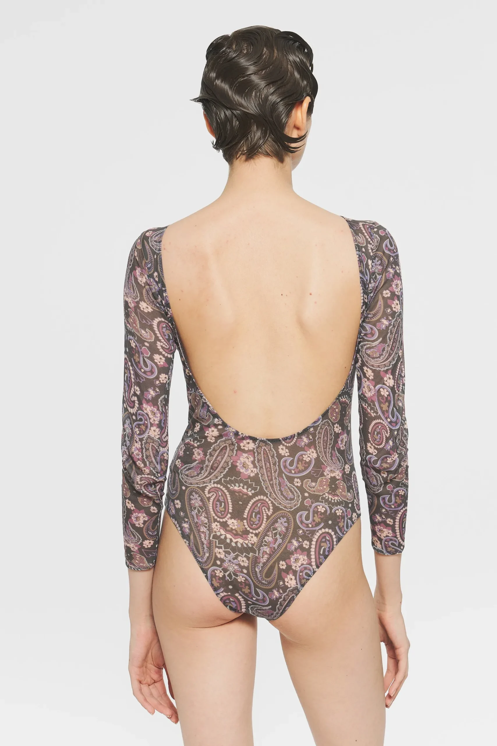ANTIK BATIK Tadic Print bodysuit New