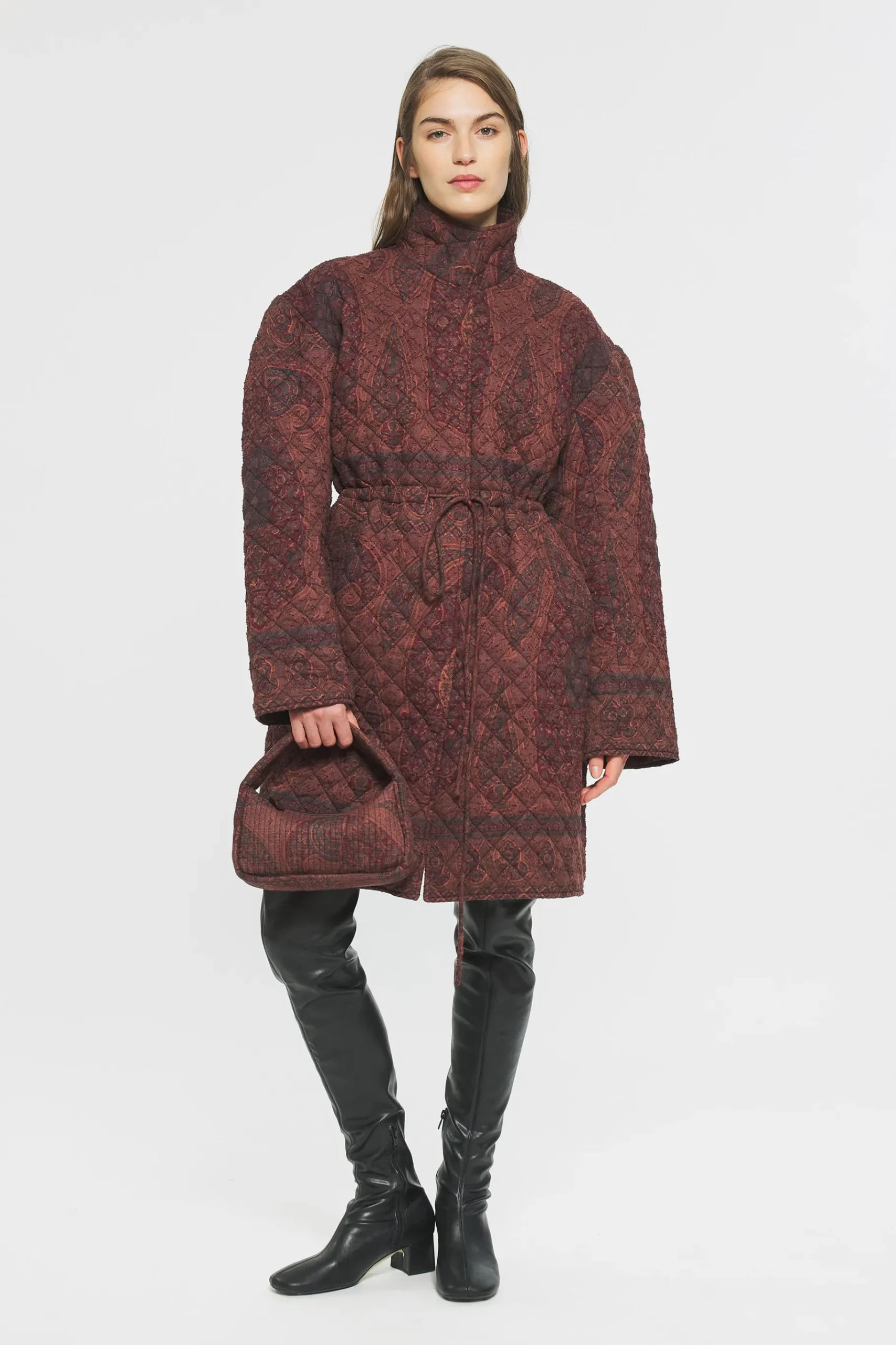 ANTIK BATIK Tajaro Coat Red Best Sale