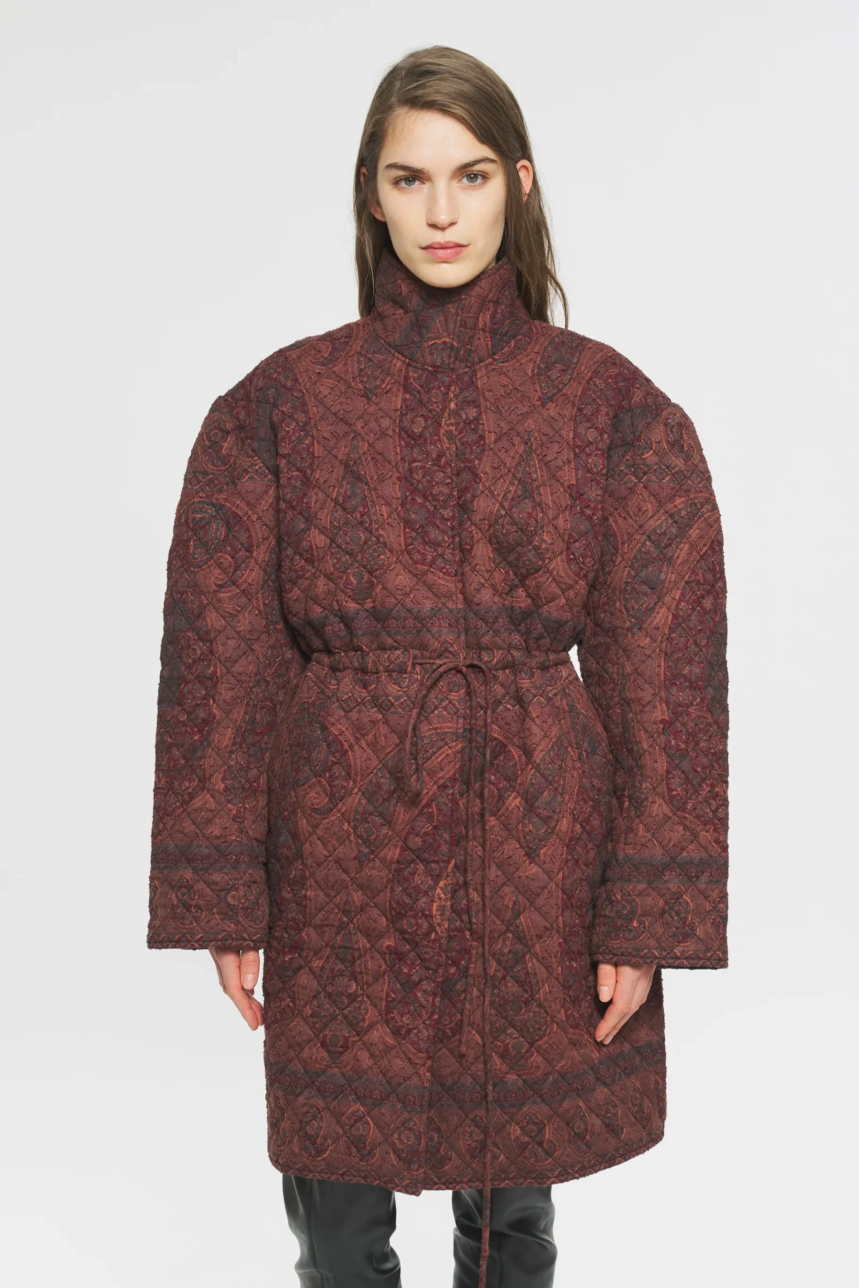 ANTIK BATIK Tajaro Coat Red Best Sale