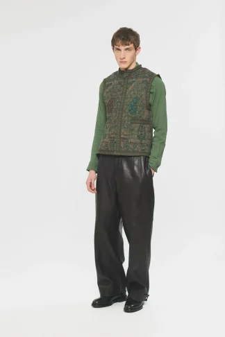 ANTIK BATIK Tajaro Gilet Green Online