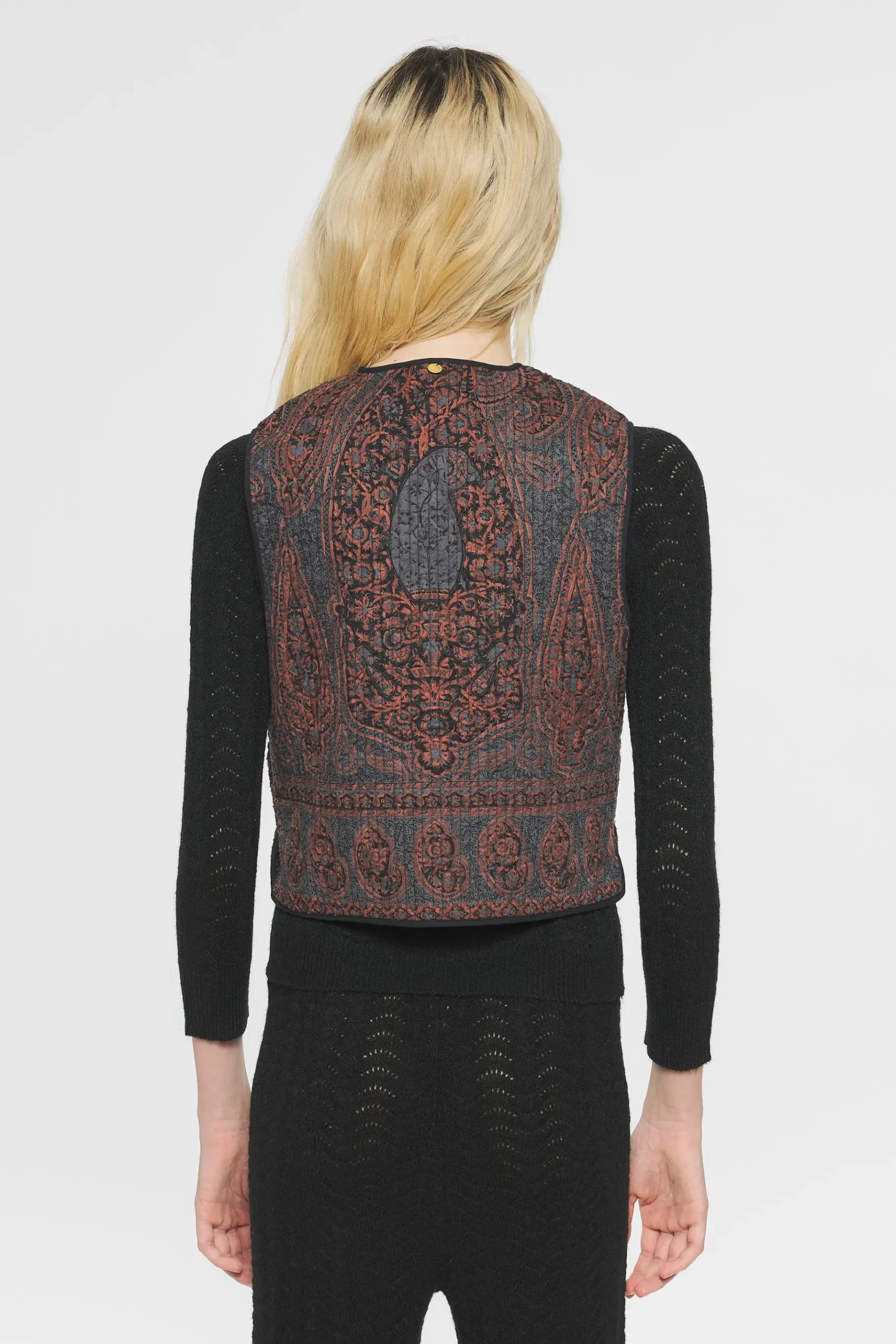 ANTIK BATIK Tajaro Gilet Black Flash Sale