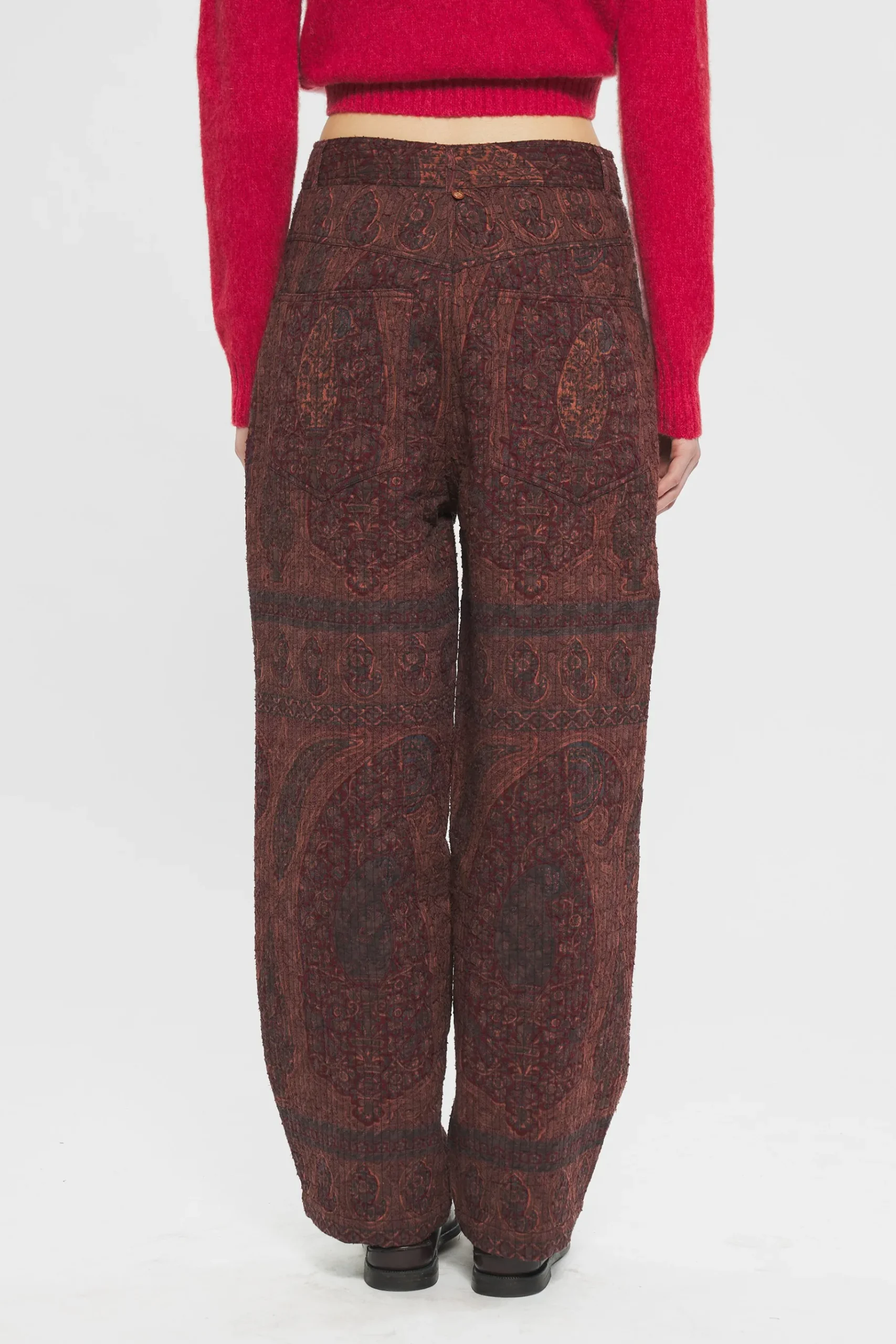 ANTIK BATIK Tajaro Trousers Red Fashion