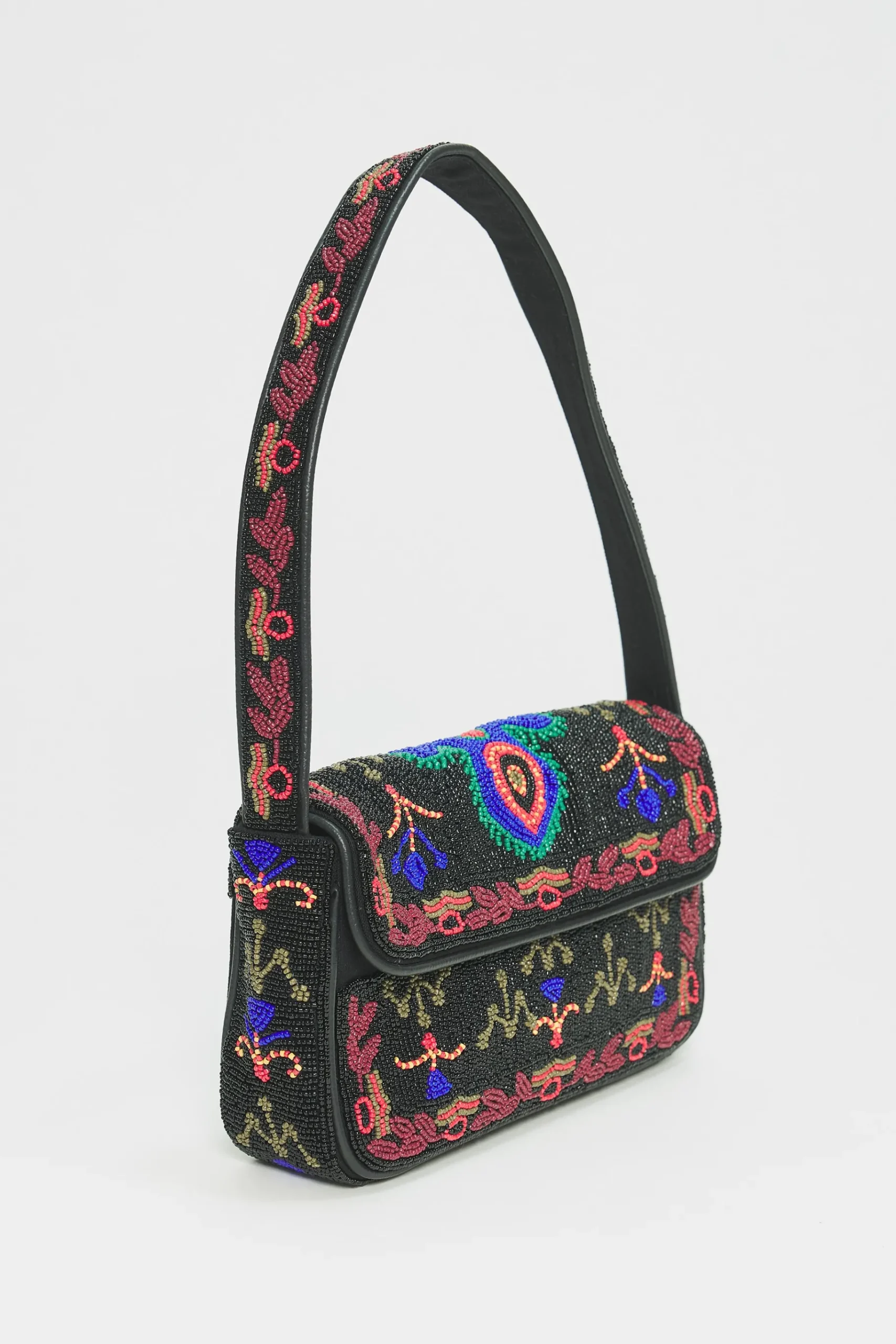ANTIK BATIK Tesora Embroidered baguette bag New