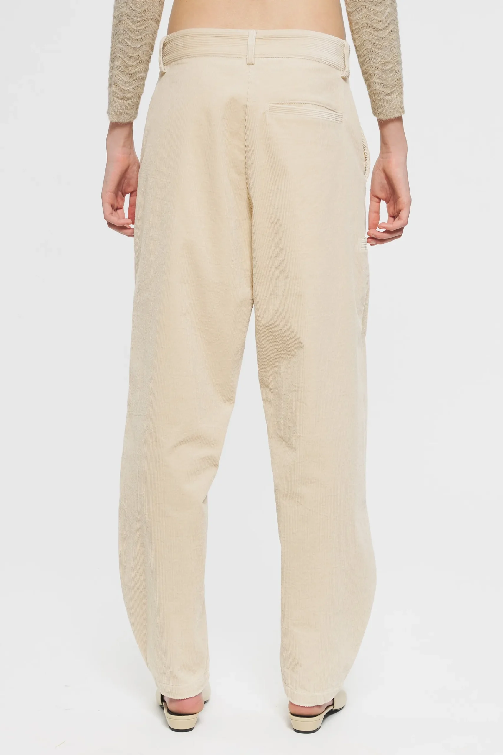 ANTIK BATIK Tildo Trousers Cream Sale