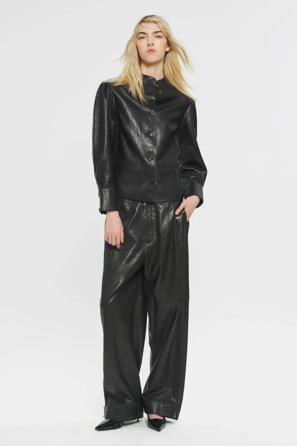 ANTIK BATIK Tom Leather Trousers Cheap