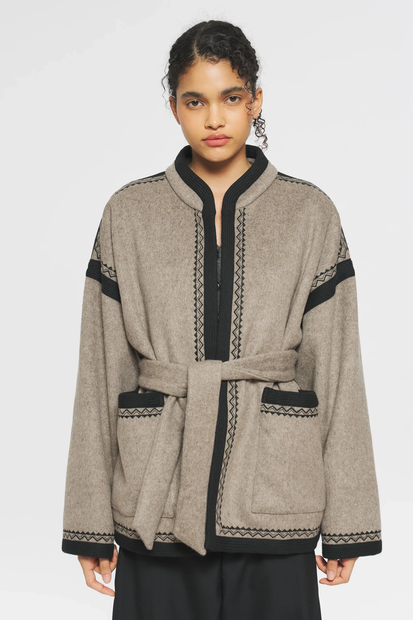 ANTIK BATIK William Kimono Grey Flash Sale