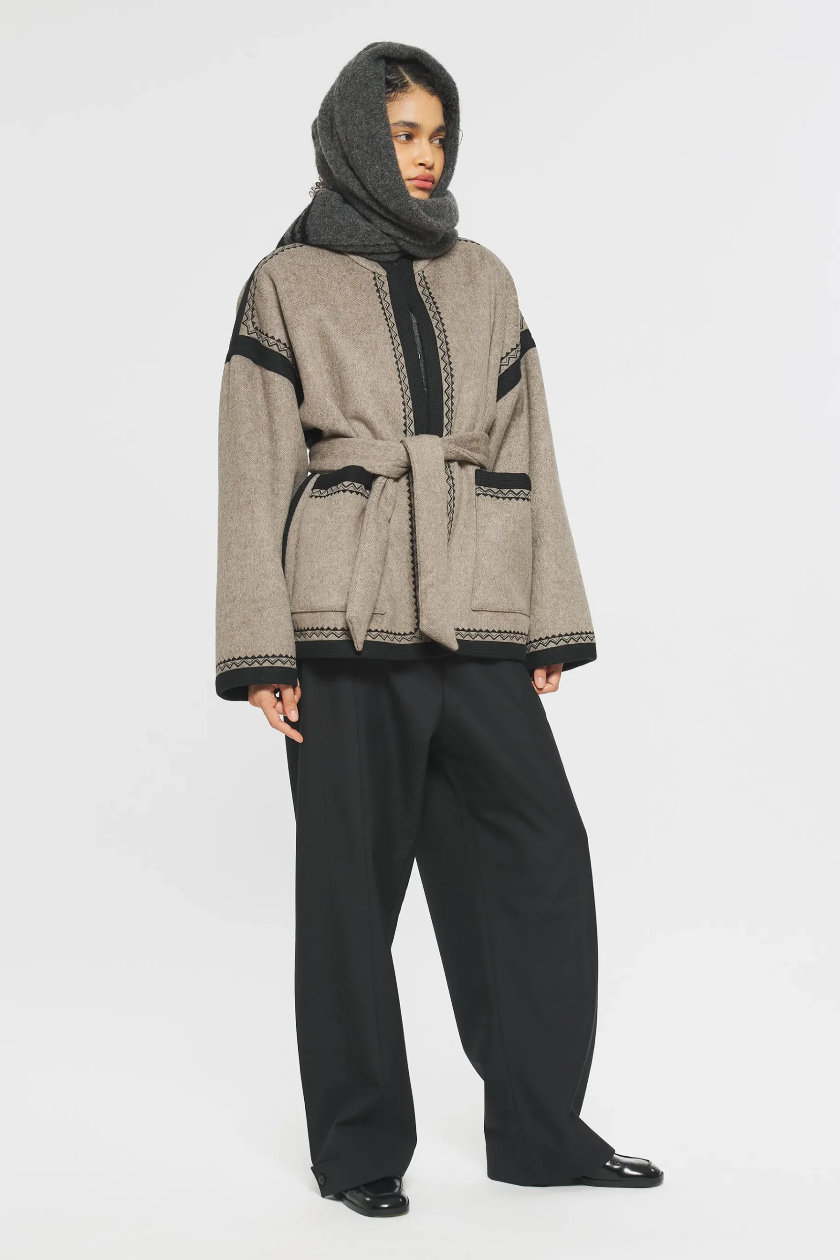 ANTIK BATIK William Kimono Grey Flash Sale